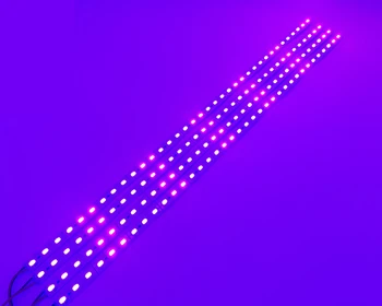 10pcs/veľa LED Rásť Svetlá Pevné Bar Rúry SMD 5730 DC 12V Led Rastlín Osvetlenie Akvária Skleníkových Hydroponických Rastlín