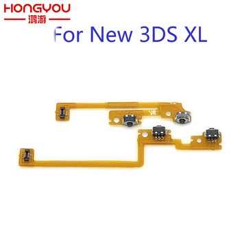 3Sets Pre Nové 3DS XL 3DSXL Doprava Doľava R / L Ramenné Tlačidlá Trigger Prepínač Flex Kábel