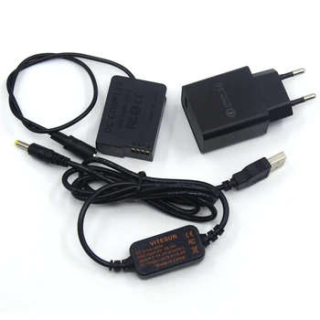 DE-A79 Nabíjačka, USB Kábel+DMW-DCC8 BLC12 BLC12E Falošné Batérie pre Lumix DMC-GX8 FZ2000 FZ300 FZ200 G6 G7 G80 G81 G85 GH2 GH2K GH2S