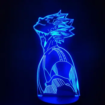 Haikyuu Kotaru Bokuto Anime Postavy Diaľkové Ovládanie Akcie Figma Zberateľ Juguetes 3D Led Lampa Vianočný Darček Model Brinquedos Bábika