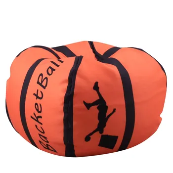 Hračky skladovanie taška Basketbal Tvorivé Moderné Skladovanie plyšáka Skladovanie Bean Bag Stoličky, Detský Oblečenie, Hračky organizátor A804 04