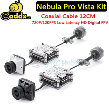 Na sklade Caddx Hmlovina Pro Vista Auta 720p/120fps HD Digital 5.8 GHz FPV Vysielač &2.1 mm FOV 150 Stupeň FPV Kamera pre FPV Drone