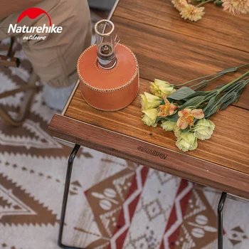 Naturehike 2020 nové Vonkajšie skladacie egg roll tabuľka prenosný skladací camping piknik drevo stolná self-vodičský tour tabuľka