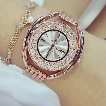 Značka ženy šaty dámske hodinky business quartz slim malé hodinky zlato, striebro, oceľ náramok vodotesné hodinky relojes